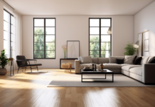 Jak niedrogo odmienić swoje mieszkanie? nowoczesny minimalistyczny salon