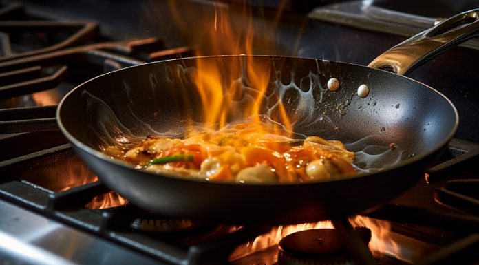 Jakie są najlepsze patelnie? smażenie potrawy na patelni