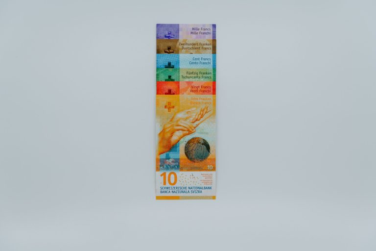 banknoty franka szwajcarskiego